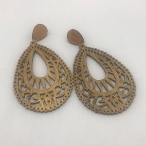 Wooden earrings